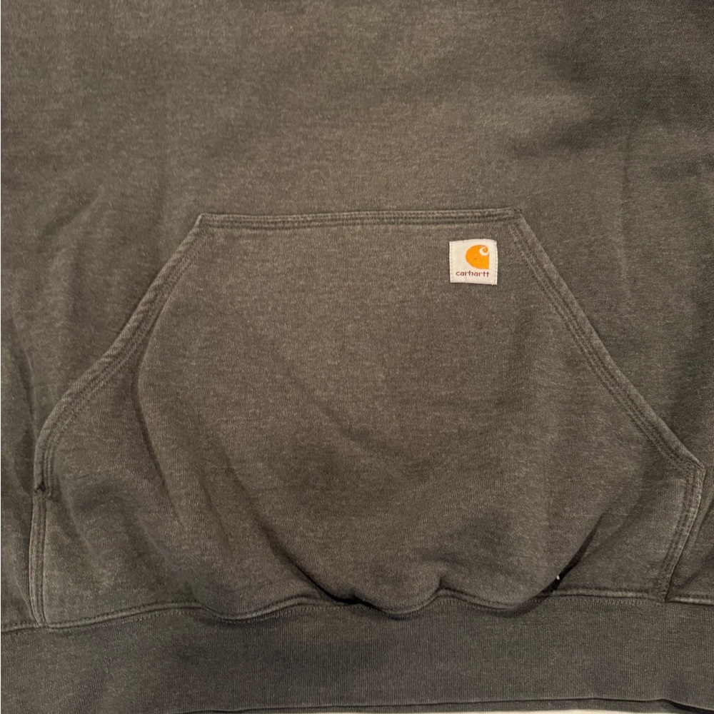 Carhartt Charcoal Sweatshirt with Logo